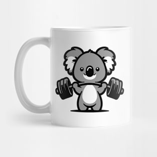 Weightlifting Koala Mug